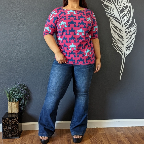 LuLaRoe Minnie Mouse Top - Picture 1 of 6